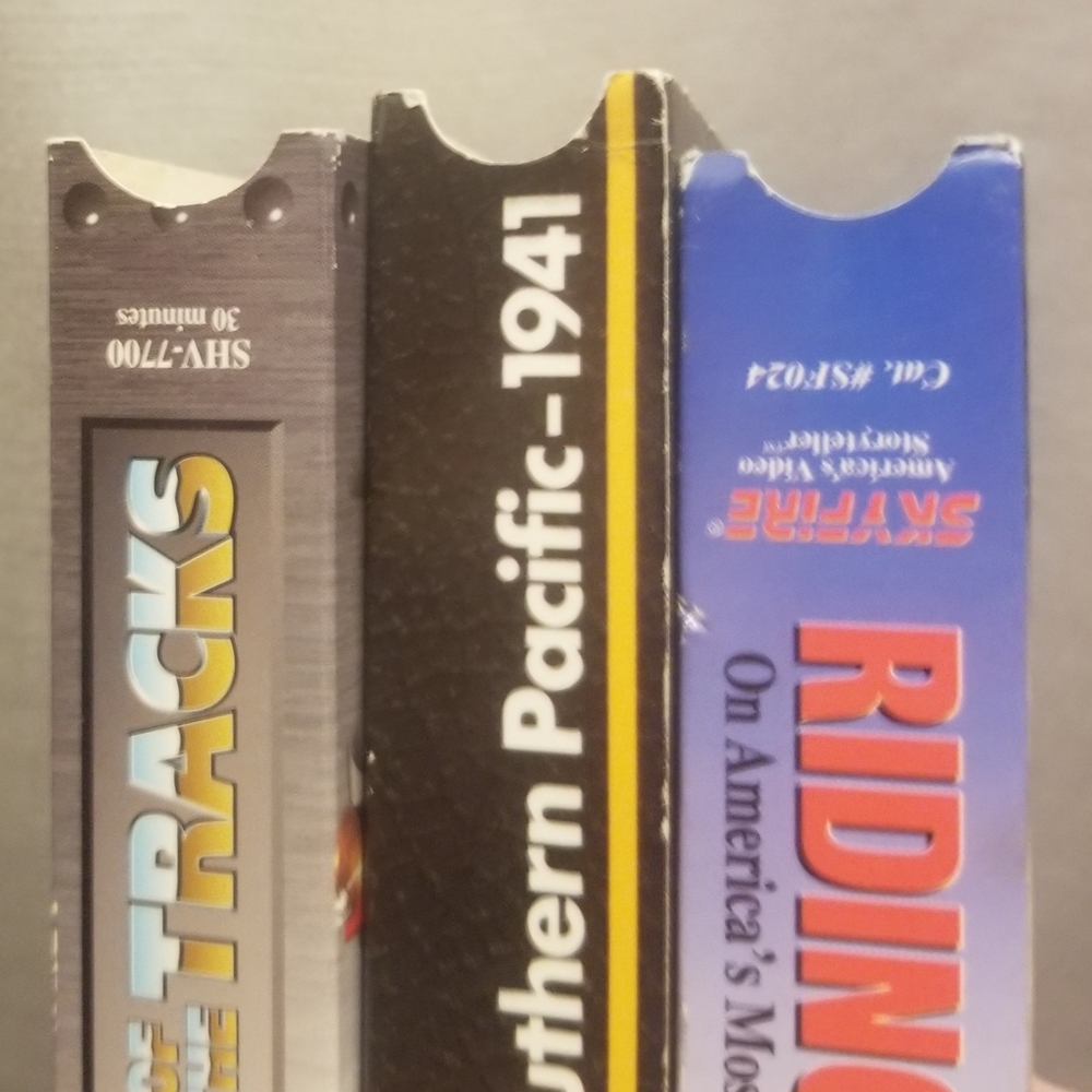 4 vtg trains out west VHS tapes - Picture 7 of 11